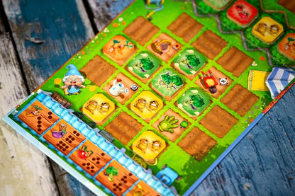 SPACE Cowboys | Garden Rush | Board Game | Ages 10+ | 2 Players | 30 Minutes Playing Time