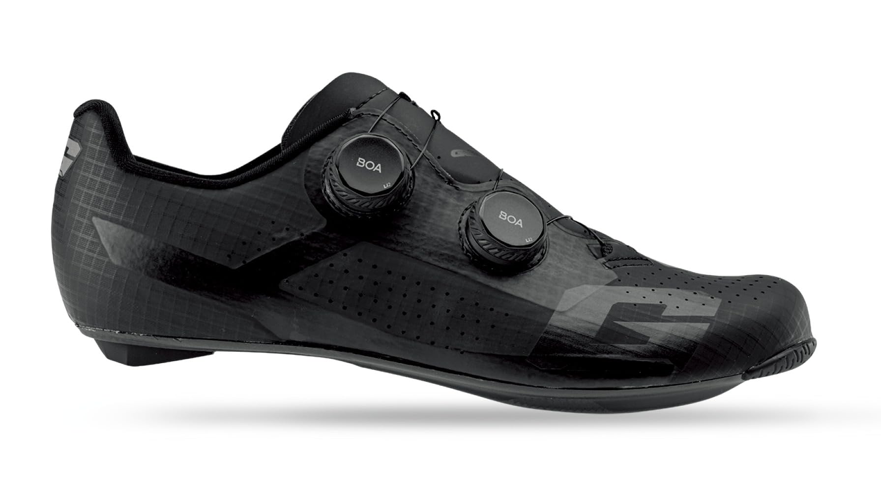 Gaerne Jet Road Cycling Shoes: Black 43