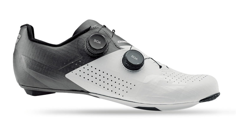 Gaerne Jet Road Cycling Shoes: Anthracite/White 43