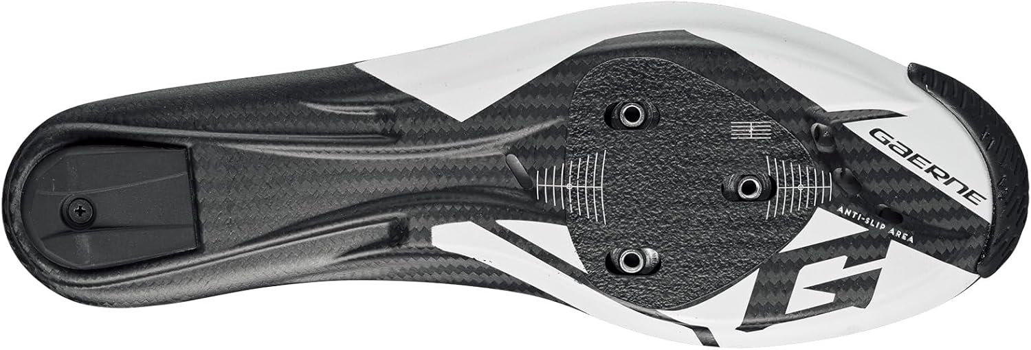 Gaerne Jet Road Cycling Shoes: Anthracite/White 42
