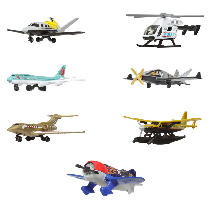Matchbox Sky Busters, Toy Airplane, Helicopter, Space Shuttle, Jet or Other Aircraft Replica with Rolling Wheels and/or Spinning Propellers (Styles May Vary), JDJ05