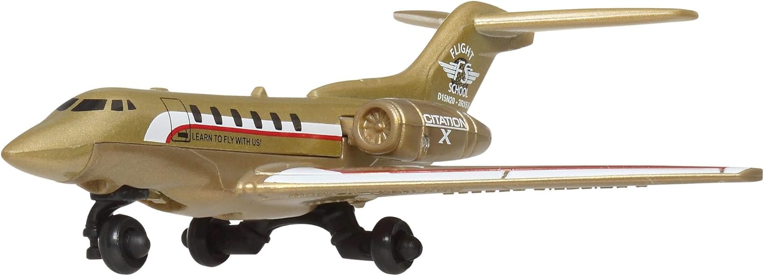 Matchbox Sky Busters, Toy Airplane, Helicopter, Space Shuttle, Jet or Other Aircraft Replica with Rolling Wheels and/or Spinning Propellers (Styles May Vary), JDJ05