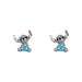 Disney Lilo & Stitch Sterling Silver Blue Enamel Stitch Stud Earrings E906250RRHL.PH