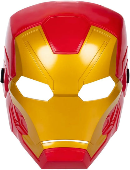 Marvel Avengers Iron Man Roleplay Mask, Super Hero Toys and Collectibles for Kids Ages 5+, Red Yellow