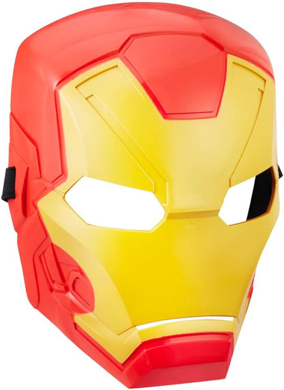 Marvel Avengers Iron Man Roleplay Mask, Super Hero Toys and Collectibles for Kids Ages 5+, Red Yellow