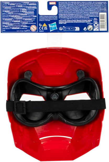Marvel Avengers Iron Man Roleplay Mask, Super Hero Toys and Collectibles for Kids Ages 5+, Red Yellow