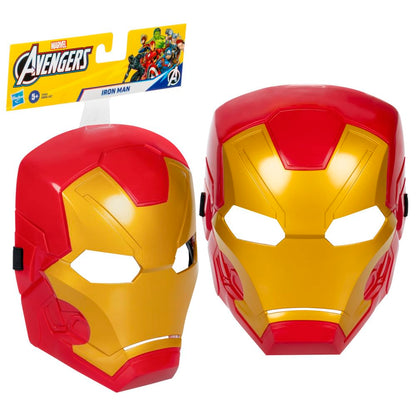 Marvel Avengers Iron Man Roleplay Mask, Super Hero Toys and Collectibles for Kids Ages 5+, Red Yellow