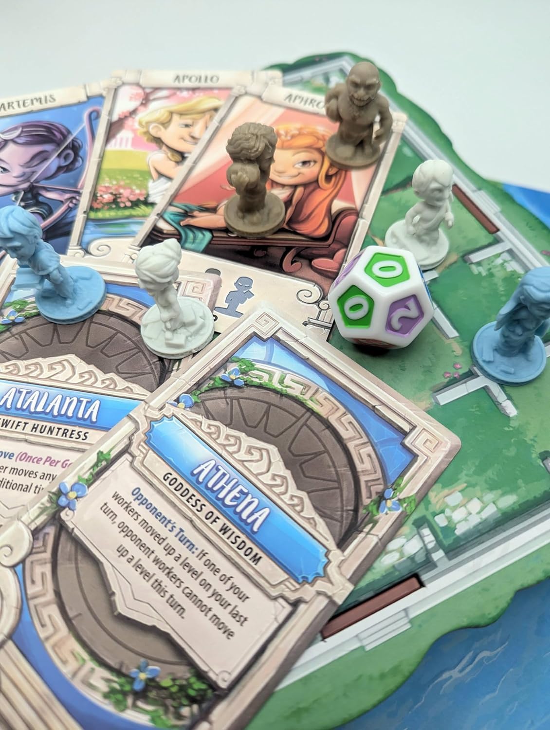 Santorini: Second Edition - an Elegant, Accessible Strategy Game Based in Greek Mythology | Ages 8+ | Plays in 20 Minutes