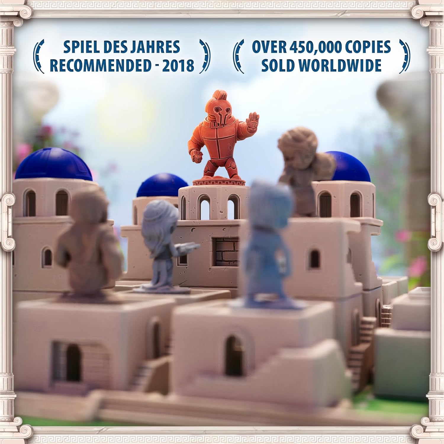 Santorini: Second Edition - an Elegant, Accessible Strategy Game Based in Greek Mythology | Ages 8+ | Plays in 20 Minutes