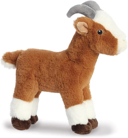 35052 Eco Nation Goat, 10.5In, Recycled Soft Toy, Brown