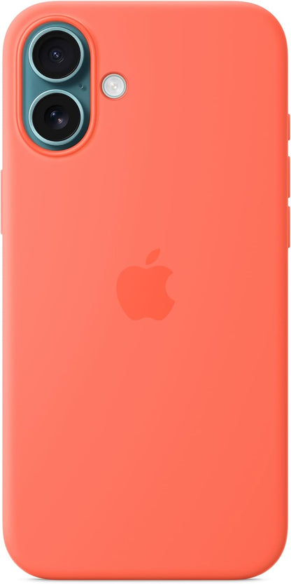 Iphone 16 Plus Silicone Case With Magsafe - Tangerine