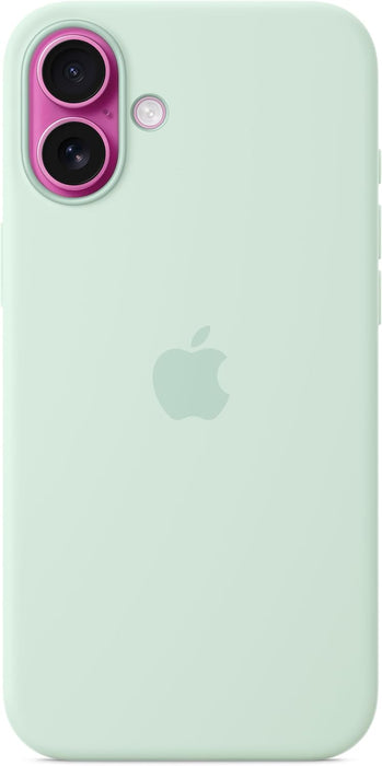Iphone 16 Plus Silicone Case With Magsafe - Aquamarine