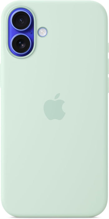 Iphone 16 Plus Silicone Case With Magsafe - Aquamarine