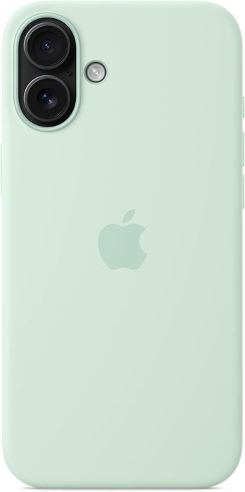 Iphone 16 Plus Silicone Case With Magsafe - Aquamarine