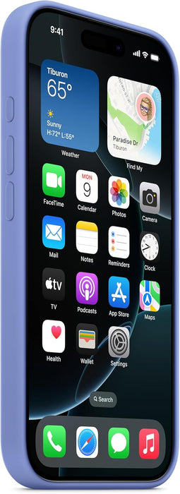 Iphone 16 Pro Silicone Case With Magsafe - Periwinkle