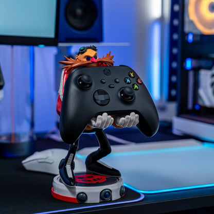 Cableguys Modern Dr Eggman Controller Halter & Handy Ständer - Gaming Zubehör für Zimmer und Schreibtisch-Setup, Ständer Kompatibel mit Xbox-, PlayStation- & den meisten Standard-Controllern