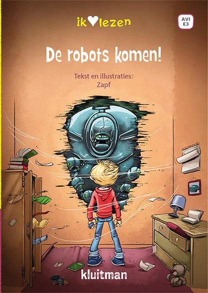 Uitgeverij Kluitman - De robots komen! AVI E3
