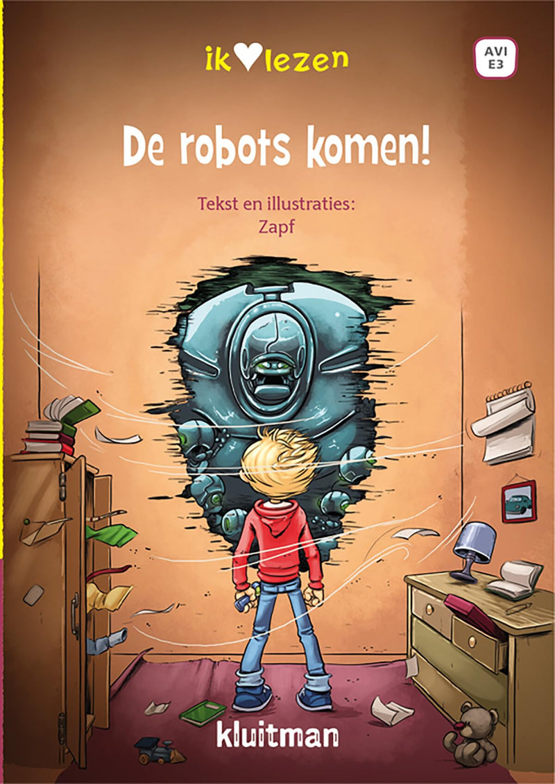 Uitgeverij Kluitman - De robots komen! AVI E3