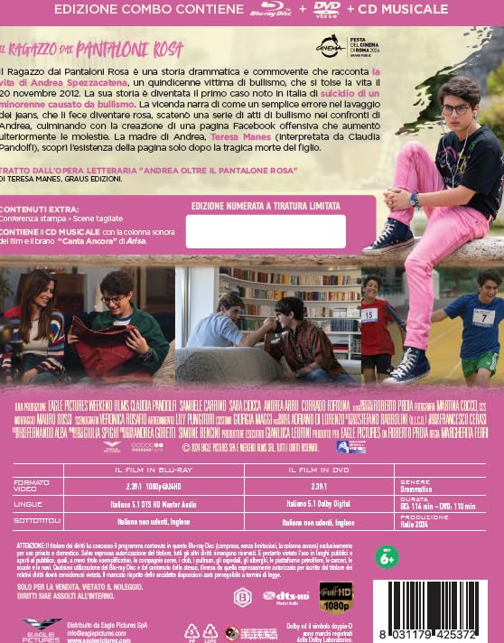 Il Ragazzo Dai Pantaloni Rosa - Combo (Dvd + Bd) + Cd