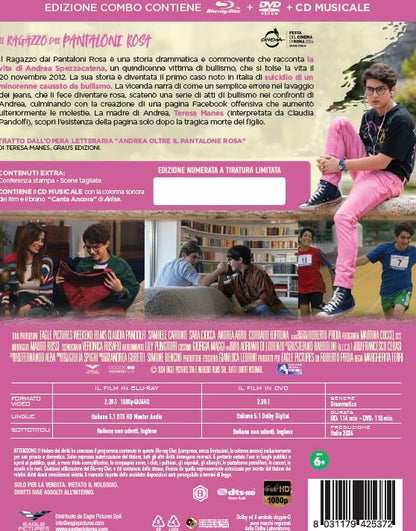 Il Ragazzo Dai Pantaloni Rosa - Combo (Dvd + Bd) + Cd