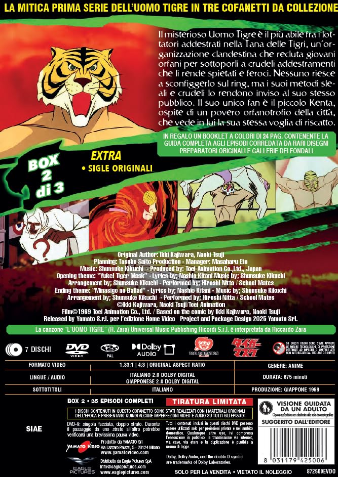 L'Uomo Tigre - Il Campione - Box 2 (7 Dvd