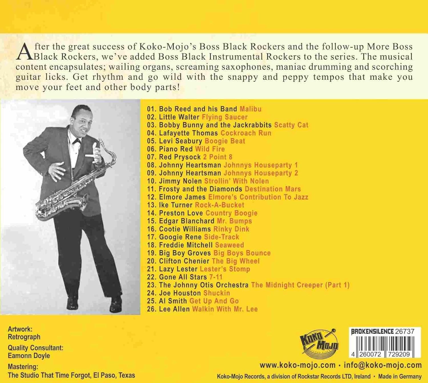 Boss Black Instrumentals Vol. 1 Rinky Dink