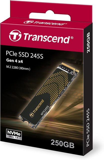 250Gb, M.2 2280, Pcie Gen4X4, Nvme