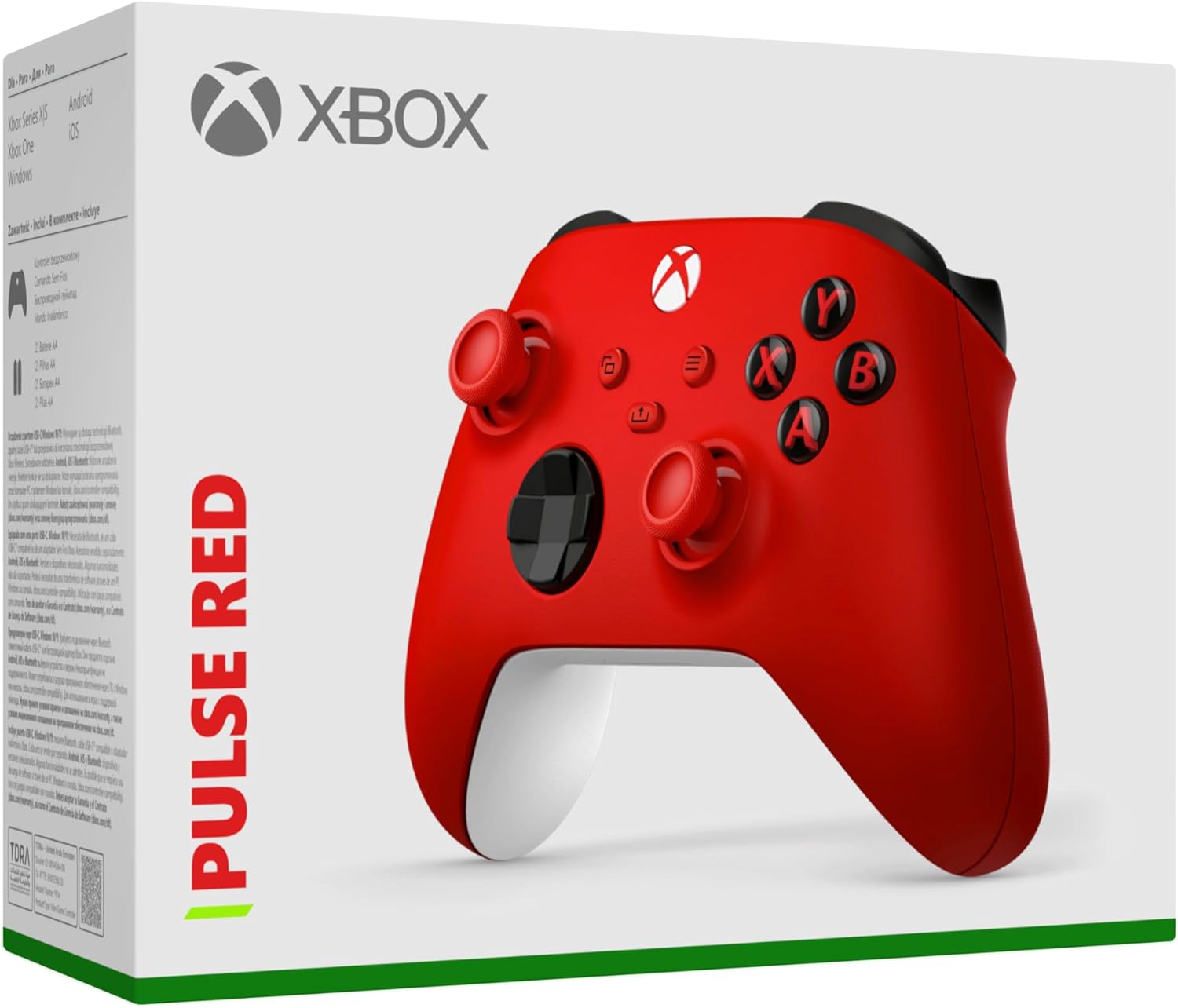 Xbox Controller Wireless - Pulse Red - per Series X|S, Windows 10/11, Android, iOS
