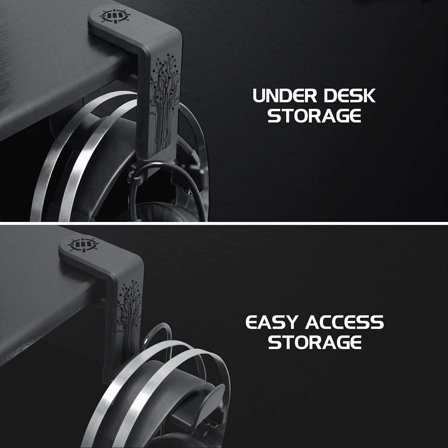 Enhance Kopfhorer Halterung Black