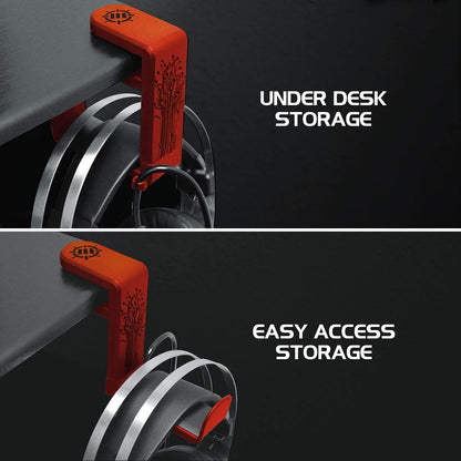 Enhance Kopfhorer Halterung Red