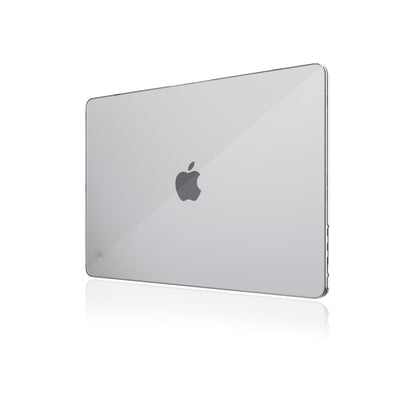 STM Studio for MacBook Air 15 inch Retina M3 & M2, Lightweight Protective Shell, Anti-Slip Raised Textured Feet, Vent Openings for Heat Dissipation, Form-Fitting MacBook Air 15 inch Case - Clear