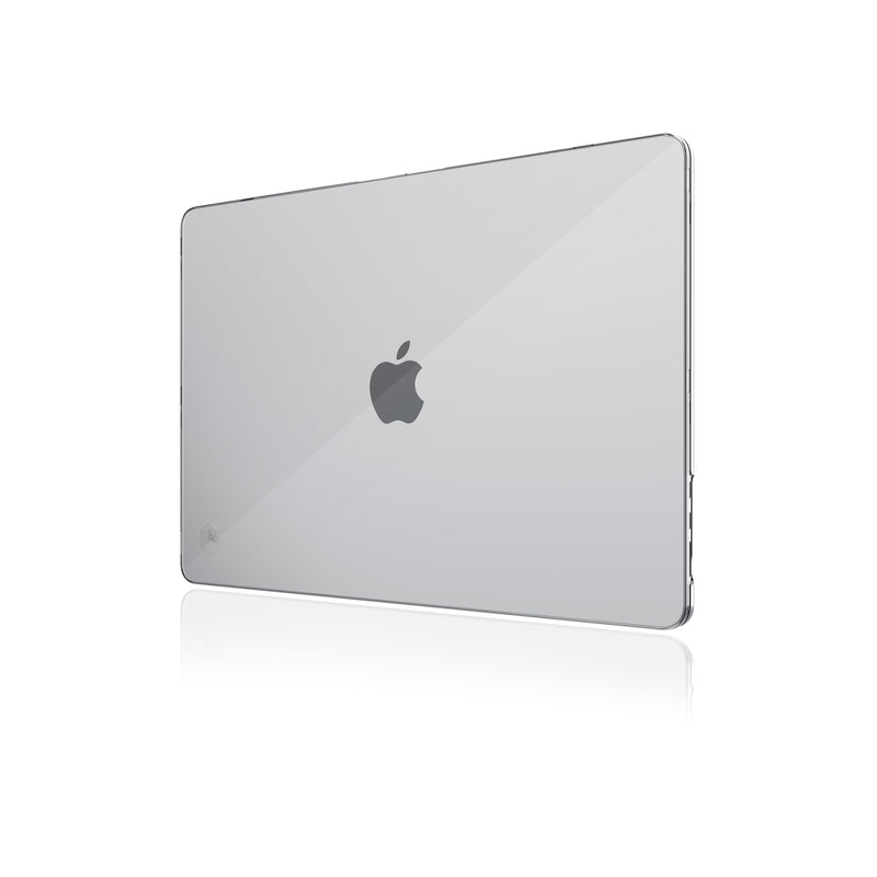 STM Studio for MacBook Air 15 inch Retina M3 & M2, Lightweight Protective Shell, Anti-Slip Raised Textured Feet, Vent Openings for Heat Dissipation, Form-Fitting MacBook Air 15 inch Case - Clear