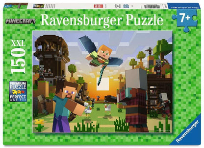 Kinderpuzzle 150 XXL Teile - Minecraft - Baukunst und Abenteuer