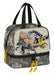 Safta Jurassic World Warning – Lunch Box, Pencil Case, Quality and Maximum Resistance, Meal, Recreation, Snack and Breakfast, 20 x 15 x 20 cm, Grey, Grey, Estándar, Casual