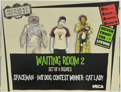 Beetlejuice Beetlejuice Figure 3-Pack Waiting Room 2 10 cm