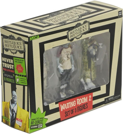 Beetlejuice Beetlejuice Figure 3-Pack Waiting Room 2 10 cm