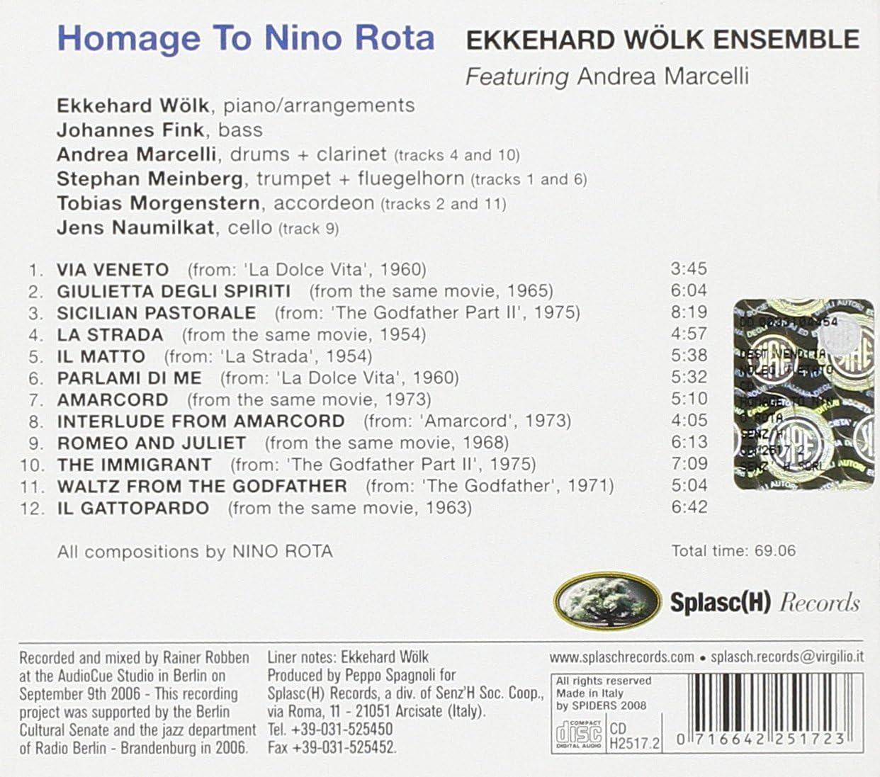 Homage to Nino Rota