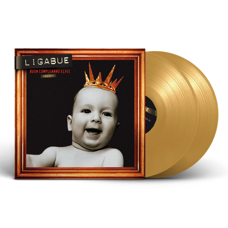 Vinile Ligabue - Buon Compleanno Elvis (New Mix) (Gold Vinyl) (2 Lp