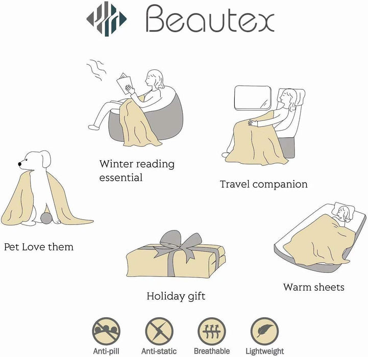 Toga Party Plush Blanket Model Sketch Roman Dress Warm Sofa Blanket 70"x50"