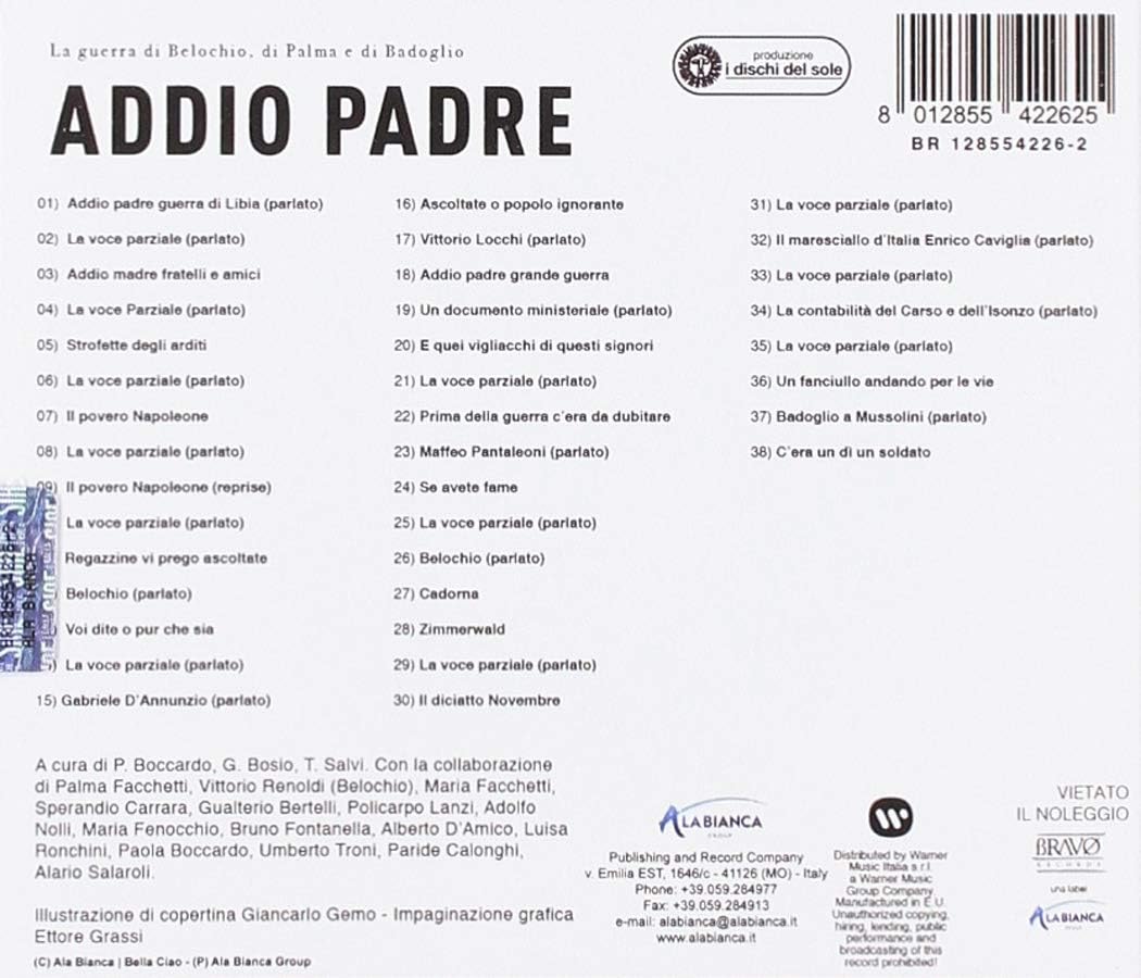 Addio Padre (Ri-Masterizzato)