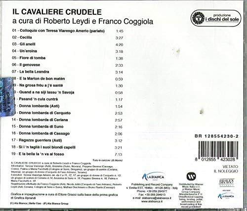 Il Cavaliere Crudele (Ri-Masterizzato)