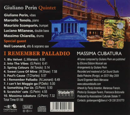I Remember Palladio USA]