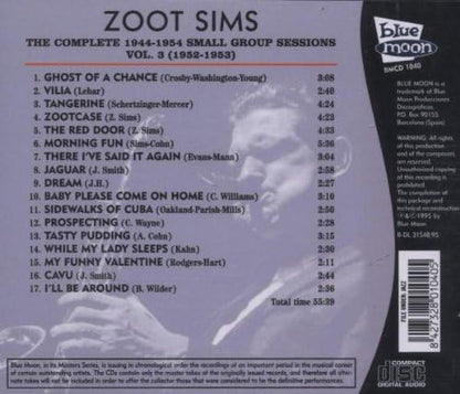The Complete 1944-1954 Small Group Sessions, Vol. 3: 1952-1953