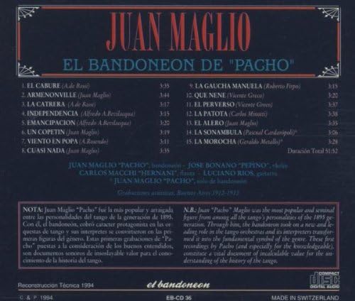 El Bandoneon De Pancho (1912-13)