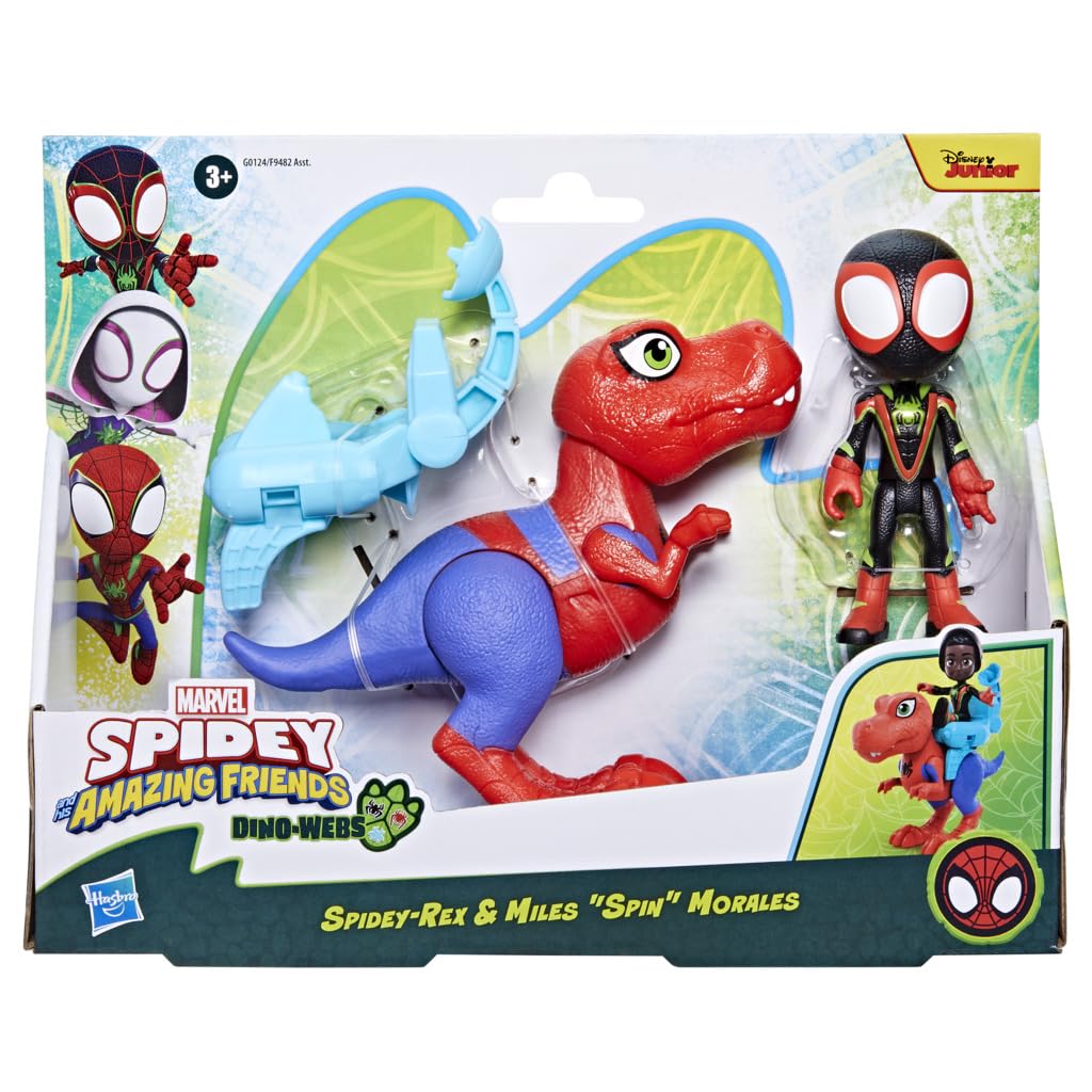 SPIDEY AND HIS AMAZING FRIENDS Hasbro Marvel LG DINO ACSRY MILES