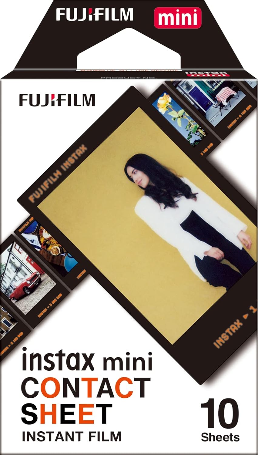 instax™ mini film, Contact Sheet, 1x10