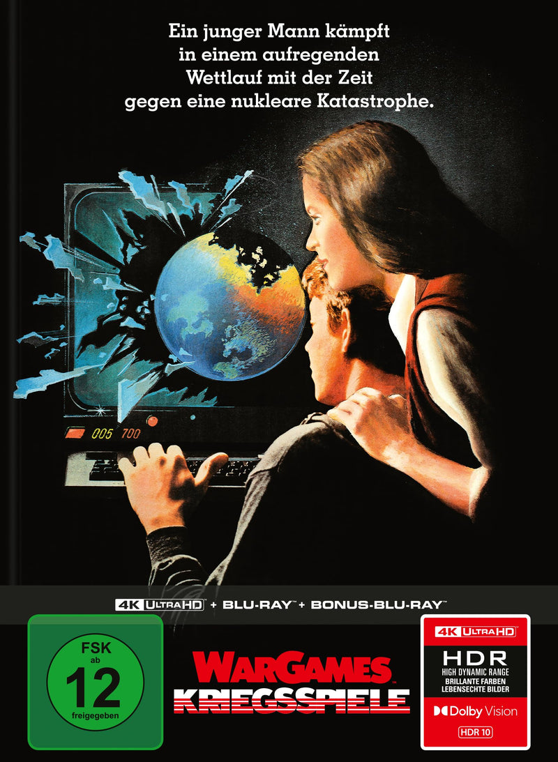 WarGames - Kriegsspiele - Limitiertes Mediabook (4K Ultra HD Bonus