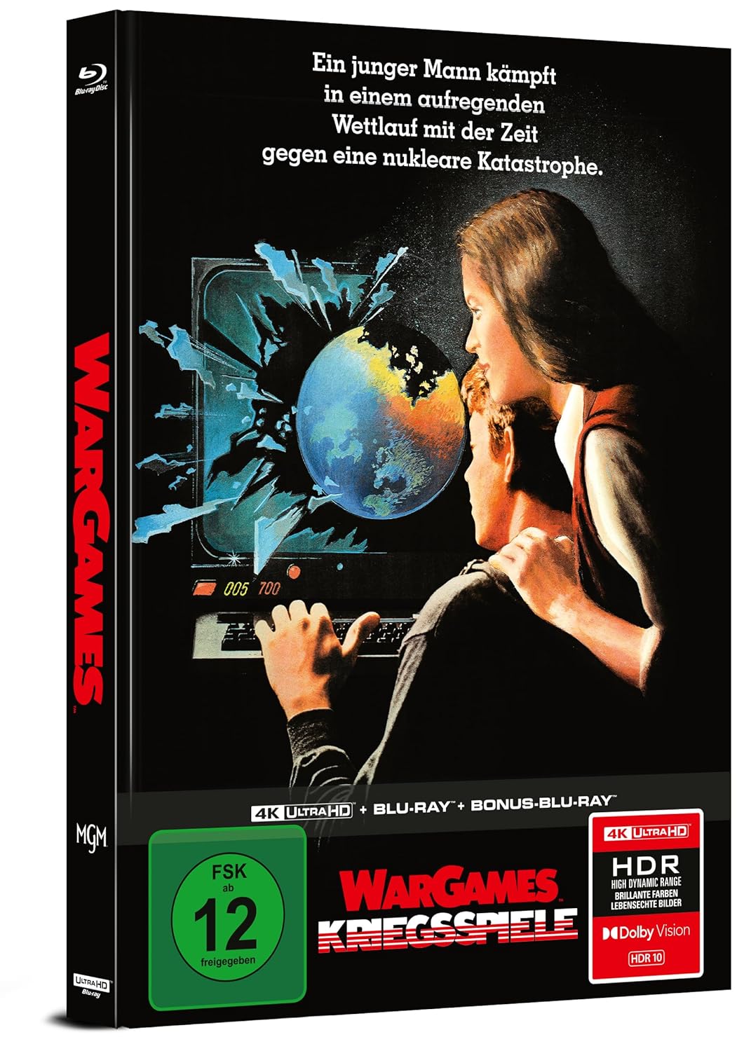 WarGames - Kriegsspiele - Limitiertes Mediabook (4K Ultra HD Bonus