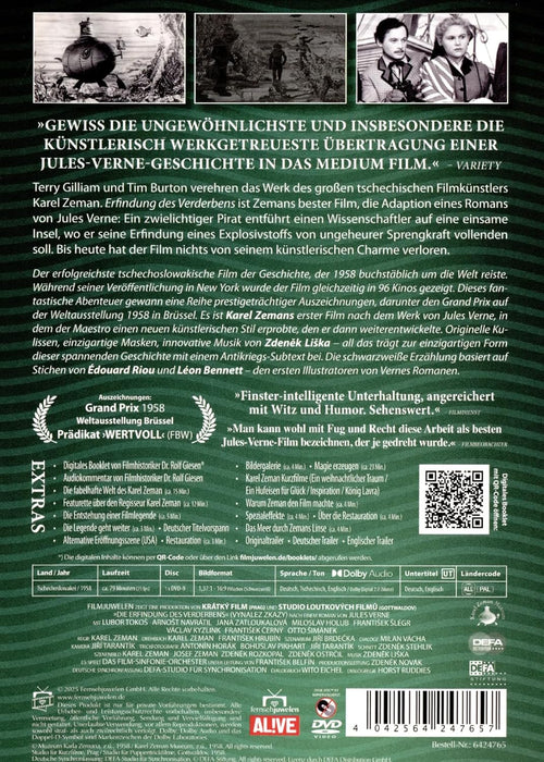 Die Erfindung des Verderbens (1958) (Filmjuwelen / DEFA Science Fiction)