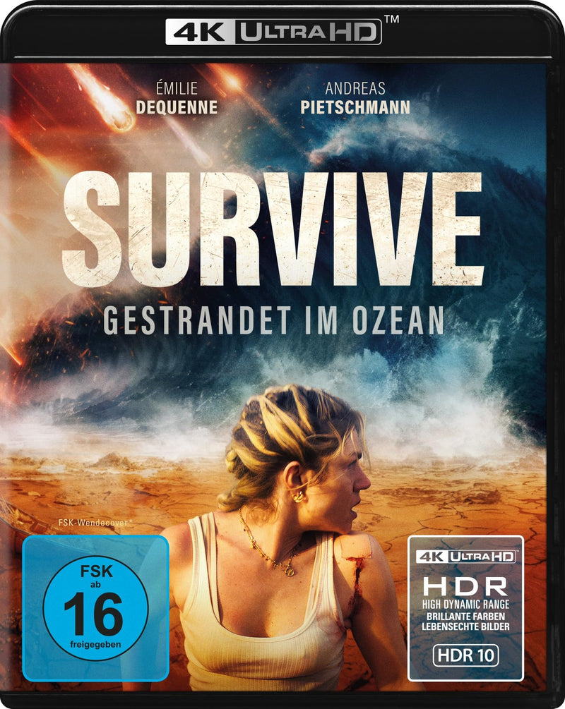 Jardin, F: Survive - Gestrandet im Ozean (UHD-Blu-ray